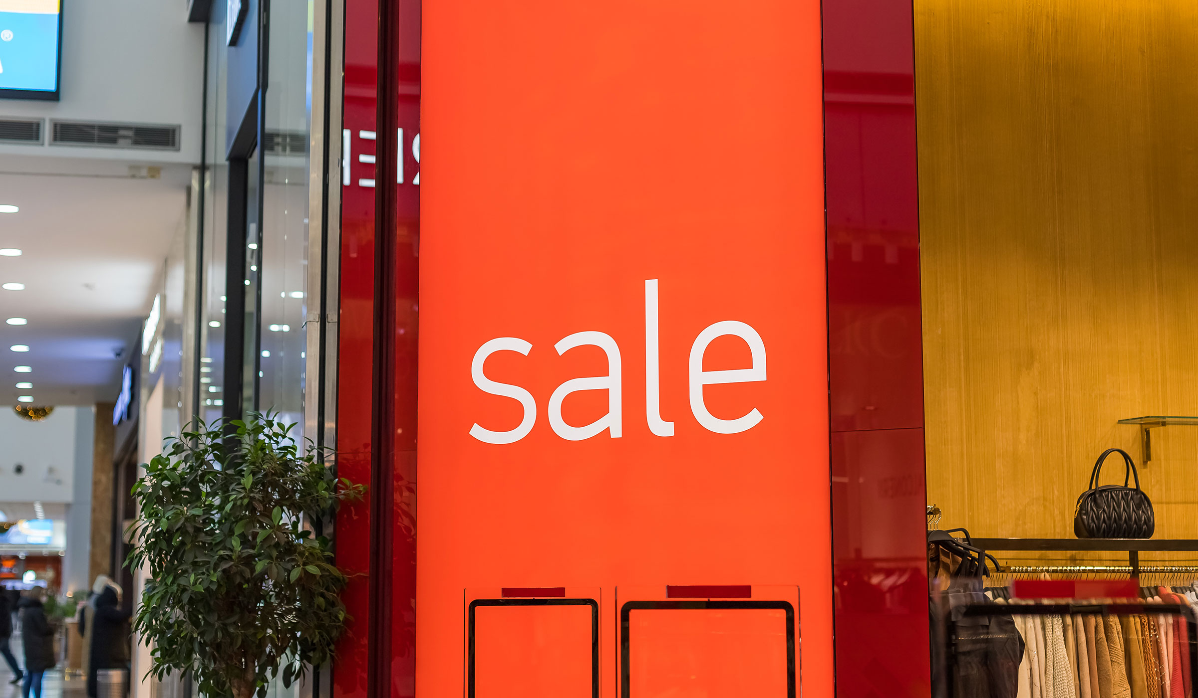 Window signage for shops in Peterborough